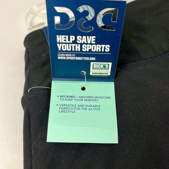 NWT DSG -Dicks Sporting Goods - Performance Mid-Rise Skort Size Small Black - Picture 6 of 11